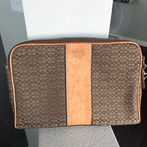 Coach toiletry bag